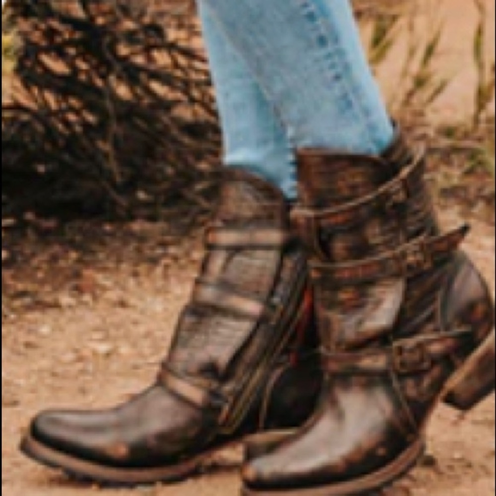 NEW IN BOX Freebird Apex Brown Boots Size 10